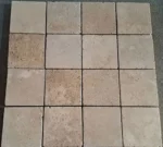 Beige Travertine-Cross Cut-Tumbled-Tile