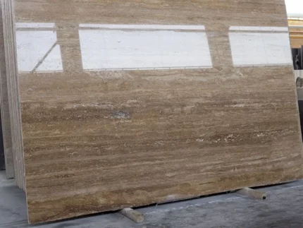 Brown Travertine-Polished
