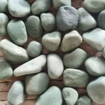 Green Pebble Stone