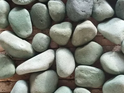 Green Pebble Stone