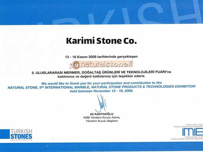 مجوزها و گواهینامه ها 6 گواهینامه