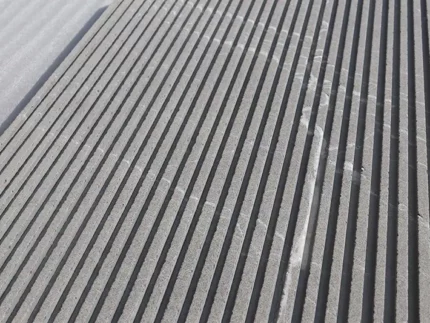 Pietra Grey Marble - Grooved- sandblasted-Tile