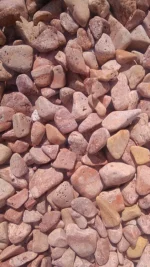Red Pebble Stone