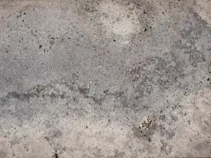 Silver Travertine-Cross Cut-Sandblasted-Tile