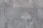 Silver Travertine-Cross Cut-Tumbled
