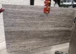 Silver Travertine-Vein Cut-Polished-Slab