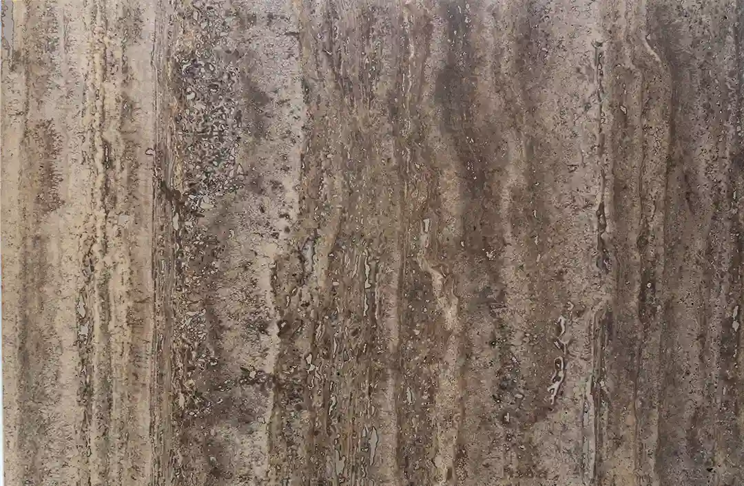 Silver Travertine-Vein Cut-Polished-Slab (7) Silver Travertine-Vein Cut-Polished-Slab