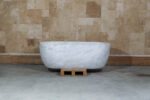 White Marble Bathtub