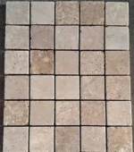 Beige Travertine-Cross Cut-Tumbled-Tile