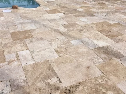 Beige Travertine-Paver