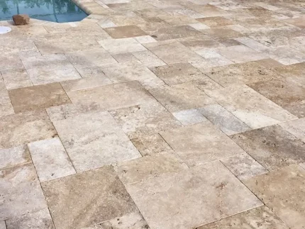 Beige Travertine-Paver