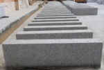 Light Gray Granite-Sawn cut-Kerbstone