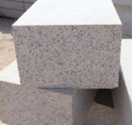 Light Gray Granite-Sawn cut-Kerbstone