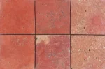 Red Travertine-Cross Cut-Brushed
