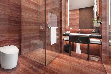 سنگ تراورتن قرمز