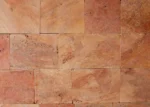 Red Travertine-Cross Cut-Brushed-Tile
