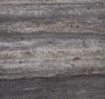 Silver Travertine-Vein Cut-Brushed