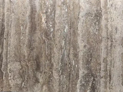 Silver Travertine-Vein Cut-Polished-Slab