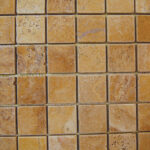 Жёлтый травертин – кубики