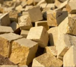 Yellow Travertine-Cubic