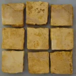 Yellow Travertine-Cubic
