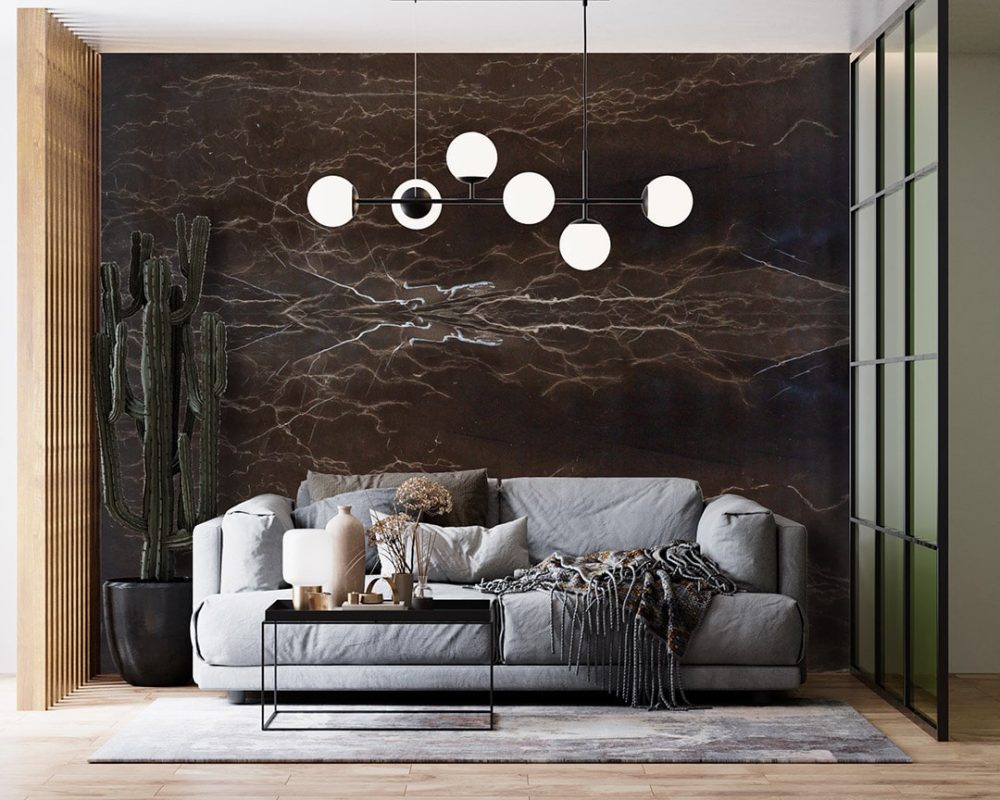 Dehbid Brown Spider Marble