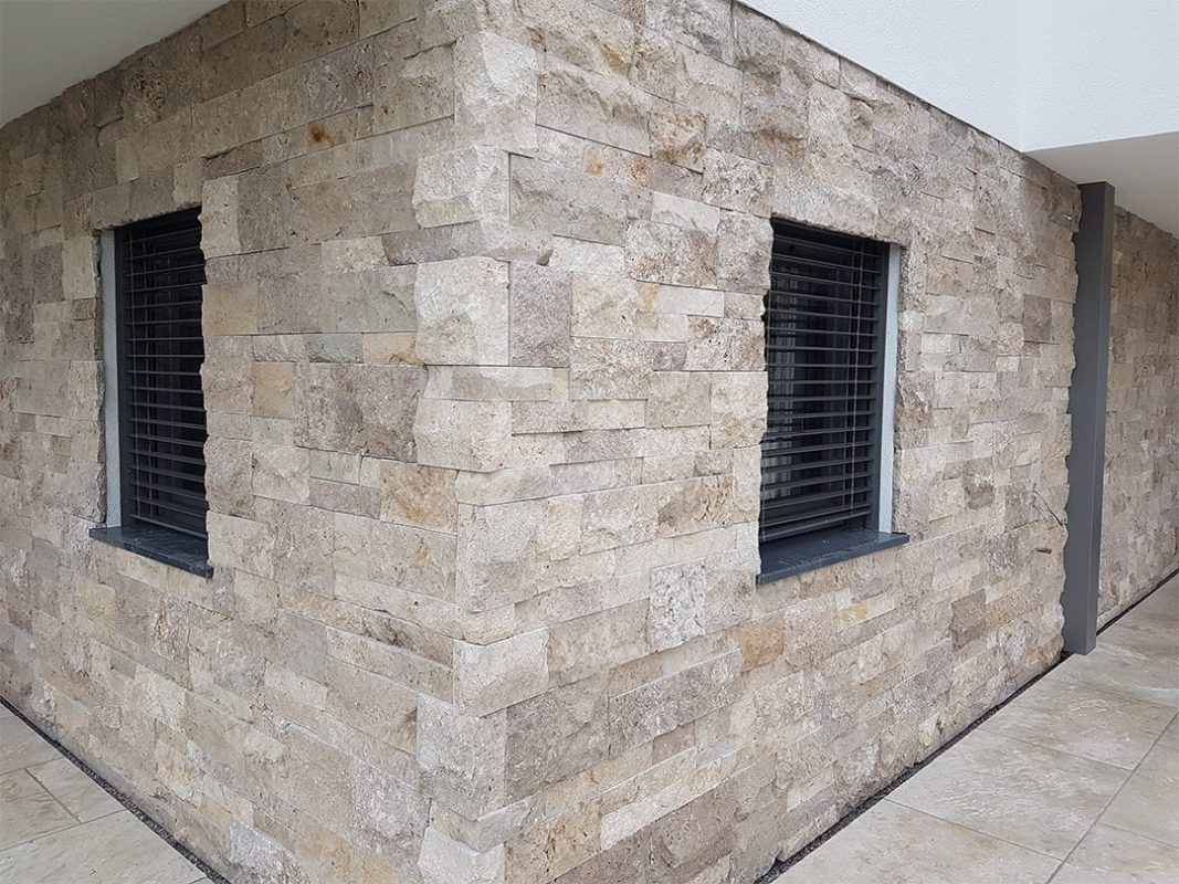 Split Face Stone гильотинный камень облицовочный камень поставщик камня отделка фасада натуральный декор