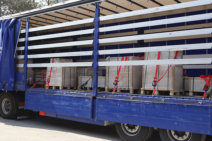 Loading Natural Stone