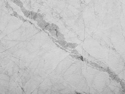 White Marble - Bushhammered & Brushed - Slab