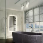 Pietra Grey Marble Bathtub - Brushed