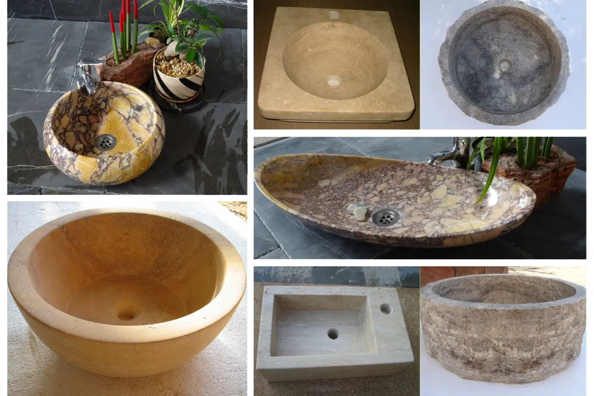 Stone Sink – strong, modern and customized 4 Marble Pedestal Sink