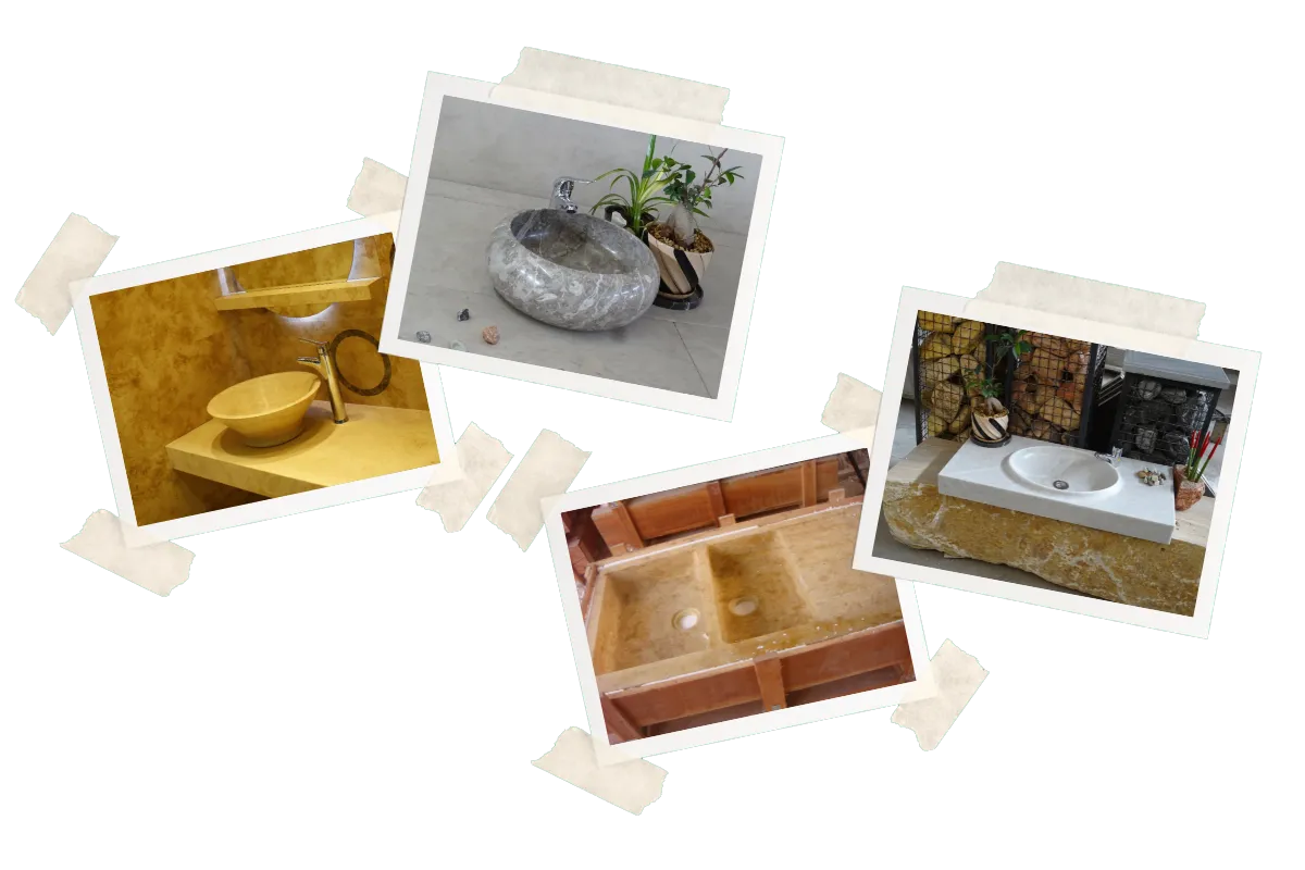 Stone Sink – strong, modern and customized 2 stone sink