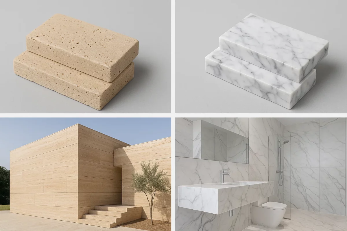 Comparing the Durability and Strength of Travertine and Marble