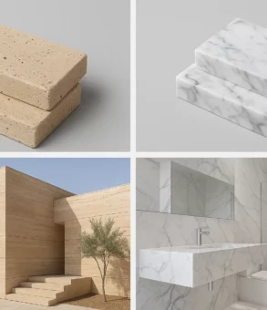 Comparing the Durability and Strength of Travertine and Marble