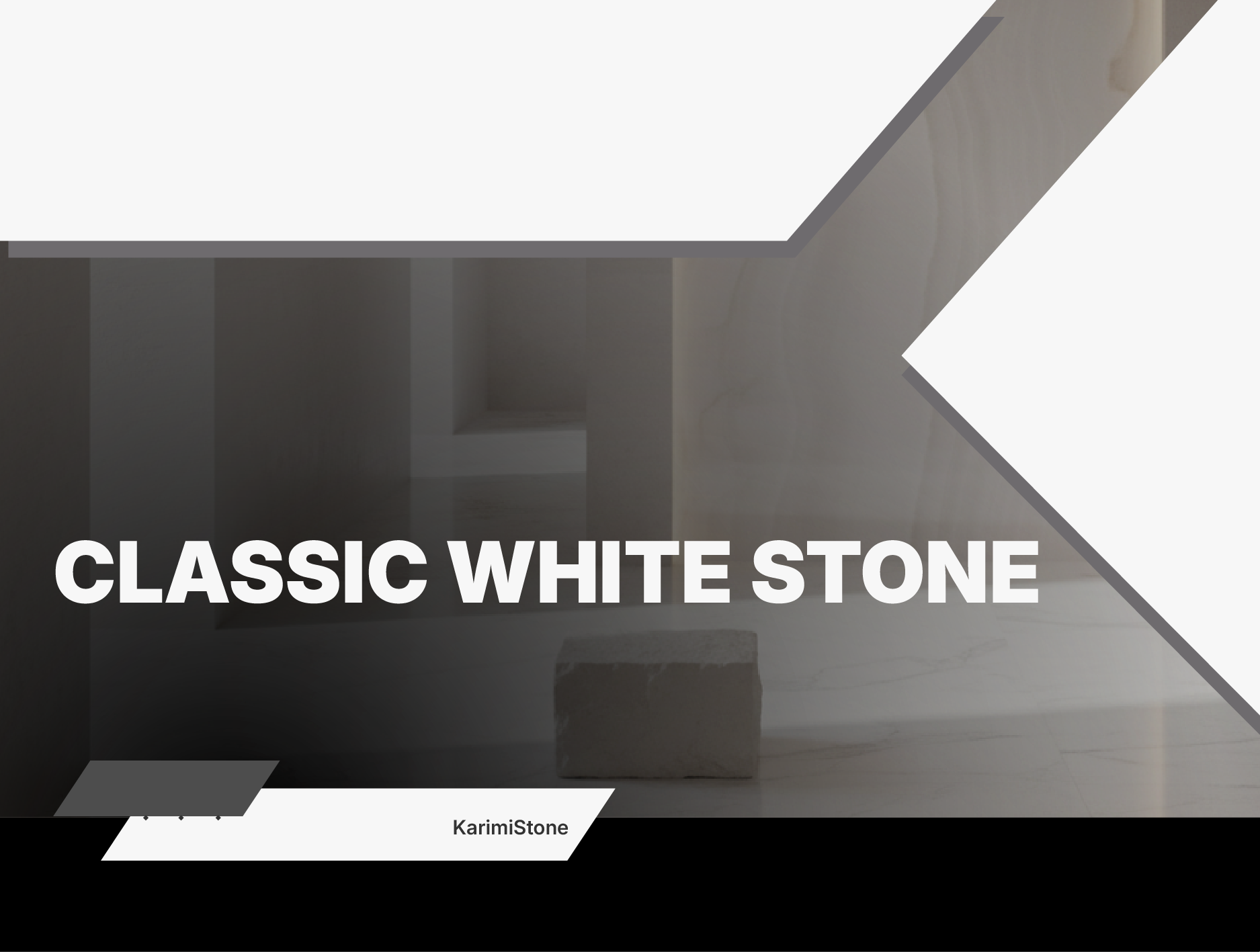 CLASSIC WHITE STONE - Negin Sang Karimi Company